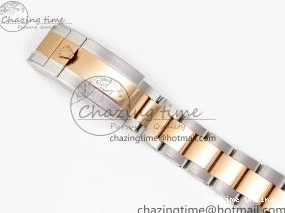 0413 UrbanChic Yacht-Master 126621 SS RG 904L Steel VSF 1:1 Best Edition Black Dial on SS RG Bracelet VS 1860